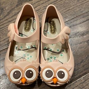 Mini Melissa Owl shoes